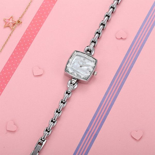 wristwatches small women's watch mother-of-pearl julius japan quartz hours fine fashion bracelet rhinestone birthday girl's gift b, Slivery;brown
wristwatches small women's watch mother-of-pearl julius japan quartz hours fine fashion bracelet rhinestone birthday girl's gift b, Slivery;brown