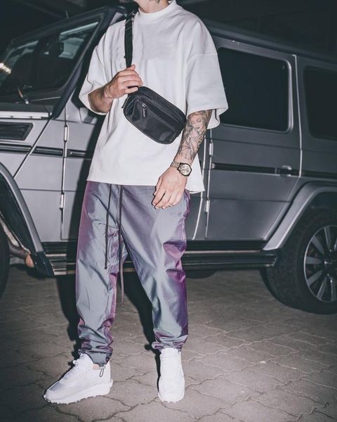 men's tracksuits the est reflective jacket suit for early autumn of 2021 is unisex, fashionable windbreaker, Gray 
men's tracksuits the est reflective jacket suit for early autumn of 2021 is unisex, fashionable windbreaker, Gray