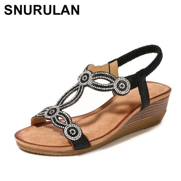 bohemian rhinestone wedge sandals; fashionable women's big sizes; european sizes 35-43 sandals, Black
bohemian rhinestone wedge sandals; fashionable women's big sizes; european sizes 35-43 sandals, Black
