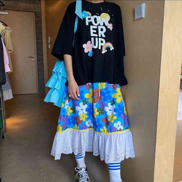 summer fashion temperament casual retro gentle pink high waist drawstring flower hem stitching skirt women16f1233 210510, Black
summer fashion temperament casual retro gentle pink high waist drawstring flower hem stitching skirt women16f1233 210510, Black