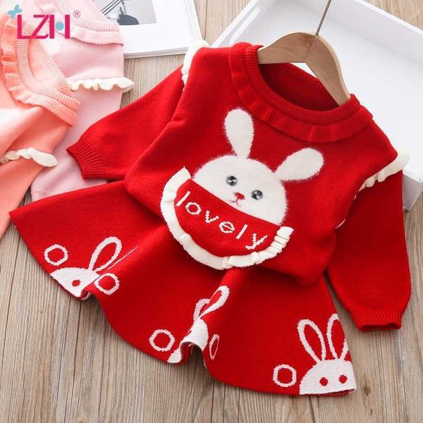 lzh baby girls clothes 2020 new autumn winter children clothing knitting sweater skirts 2pcs suit kids clothes for girls sets x0902, White
lzh baby girls clothes 2020 new autumn winter children clothing knitting sweater skirts 2pcs suit kids clothes for girls sets x0902, White