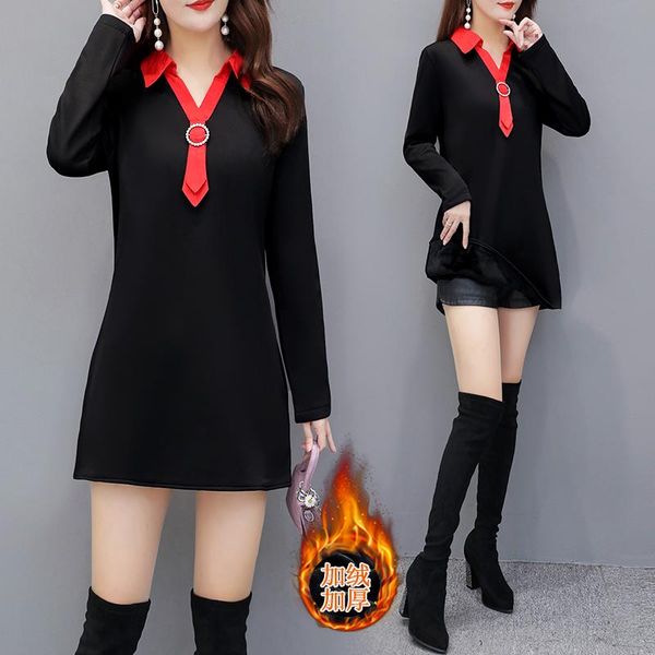 casual dresses womens designer thermal plus size l-5xl dress keep warm xxl xxxl 3xl xxxxl 4xl autumn winter slim long sleeve sport, Black;gray
casual dresses womens designer thermal plus size l-5xl dress keep warm xxl xxxl 3xl xxxxl 4xl autumn winter slim long sleeve sport, Black;gray