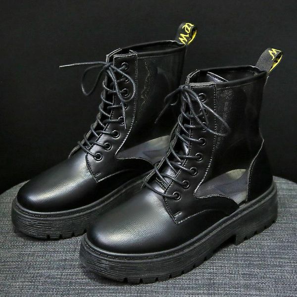 boots black boots female autumn thin students british style short breathable mesh handsome women's c2xf
boots black boots female autumn thin students british style short breathable mesh handsome women's c2xf