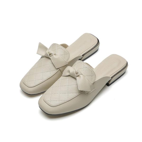 slippers 2021summer bow-knot leather british style pointed toe half women towed no heel loafers ladies zapatos de mujer, Black
slippers 2021summer bow-knot leather british style pointed toe half women towed no heel loafers ladies zapatos de mujer, Black