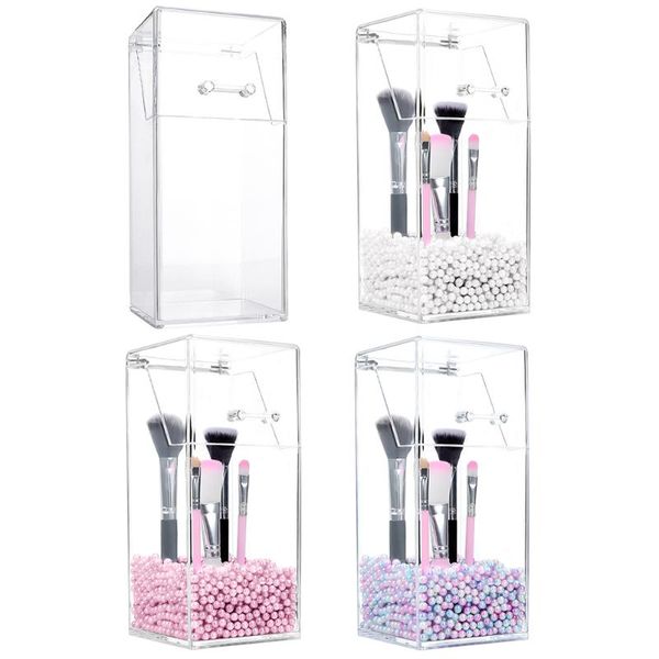 storage boxes & bins pearl cosmetic brush holder transparent plastic container dustproof beauty makeup tools clear pearls box
storage boxes & bins pearl cosmetic brush holder transparent plastic container dustproof beauty makeup tools clear pearls box