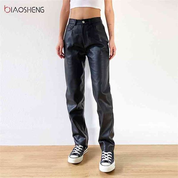 cargo pant black faux leather pants high waist pants pockets fashion straight trousers streetwear 210721, Black;white
cargo pant black faux leather pants high waist pants pockets fashion straight trousers streetwear 210721, Black;white