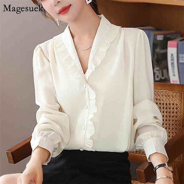 puff sleeve vintage chiffon blouse women ruffled pleated v-neck cardigan white shirt fashion office blouses 11592 210512
puff sleeve vintage chiffon blouse women ruffled pleated v-neck cardigan white shirt fashion office blouses 11592 210512