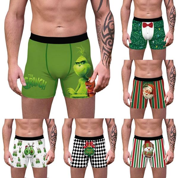 underpants men ugly christmas funny 3d print boxer shorts breathable and comfortable gym sport, Black;white
underpants men ugly christmas funny 3d print boxer shorts breathable and comfortable gym sport, Black;white