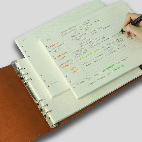 mind map notebook pu leather cover business loose-leaf hand ledger studentcornell square grid notepad school office supplies notepads, Purple;pink
mind map notebook pu leather cover business loose-leaf hand ledger studentcornell square grid notepad school office supplies notepads, Purple;pink