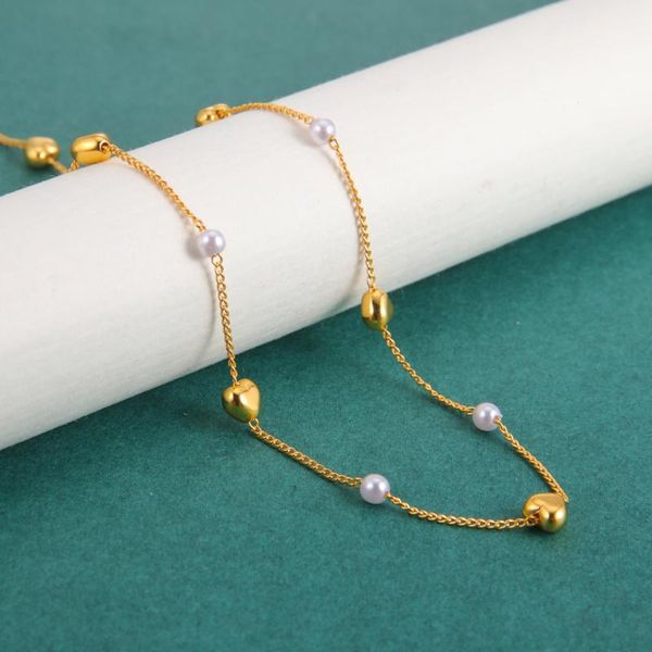 teamer women heart bead pearl necklace fashion choker chain pendant for female jewlery accessories wedding party gifts girls necklaces, Silver
teamer women heart bead pearl necklace fashion choker chain pendant for female jewlery accessories wedding party gifts girls necklaces, Silver