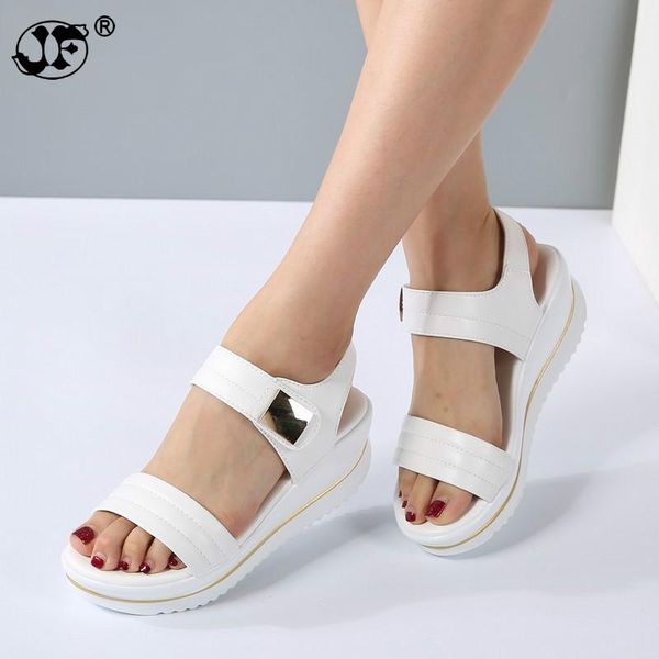 summer women sandals platform heel leather hook loop metal soft comfortable wedge shoes ladies casual white blue, Black
summer women sandals platform heel leather hook loop metal soft comfortable wedge shoes ladies casual white blue, Black