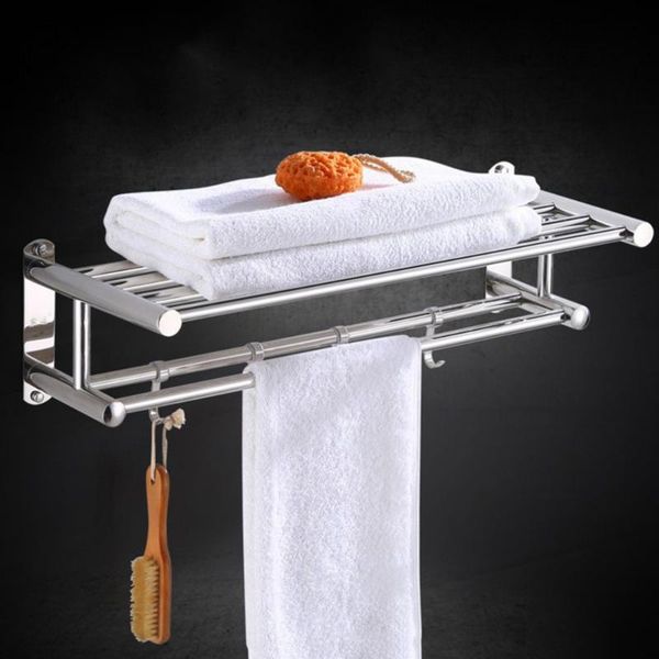 towel racks bathroom holder organizer stainless steel wall-mounted rack shelf for home accessory
towel racks bathroom holder organizer stainless steel wall-mounted rack shelf for home accessory