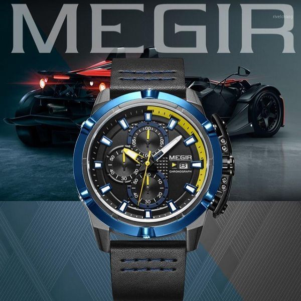 wristwatches megir 2062 mens multi-functional business leather chronograph casual sports waterproof quartz calendar male, Slivery;brown
wristwatches megir 2062 mens multi-functional business leather chronograph casual sports waterproof quartz calendar male, Slivery;brown