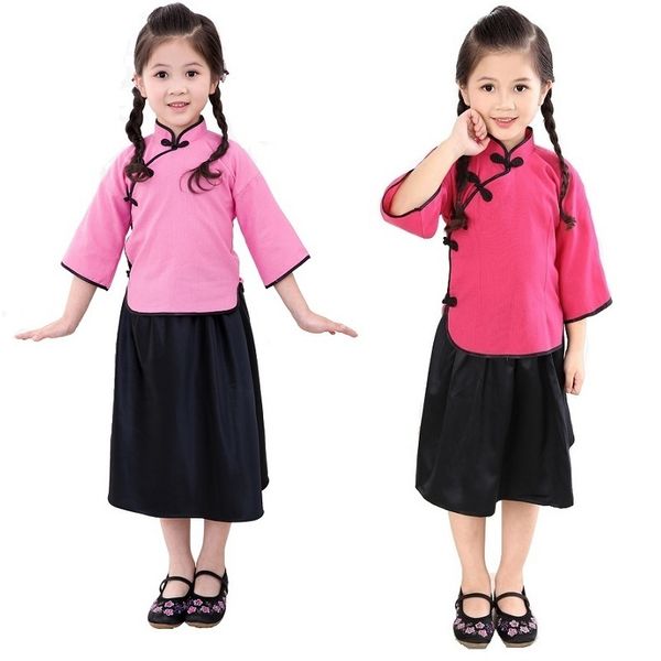 girl clothes suits school graduation costumes children chinese chi-pao t-shirts skirt sets princess baby girls outfits 100-150cm 210413, White
girl clothes suits school graduation costumes children chinese chi-pao t-shirts skirt sets princess baby girls outfits 100-150cm 210413, White