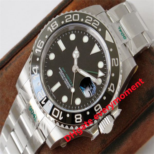 vr factory luxury 904l steel automatic cal. 3186 watch swiss cerachrom black blue ceramic bezel gmt ii 116710ln watches master wristwatches, Slivery;brown
vr factory luxury 904l steel automatic cal. 3186 watch swiss cerachrom black blue ceramic bezel gmt ii 116710ln watches master wristwatches, Slivery;brown