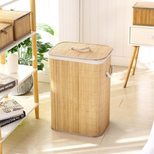 laundry basket storage folding organizer hand-woven large capacity bamboo cover household clothes toys bucket bags
laundry basket storage folding organizer hand-woven large capacity bamboo cover household clothes toys bucket bags