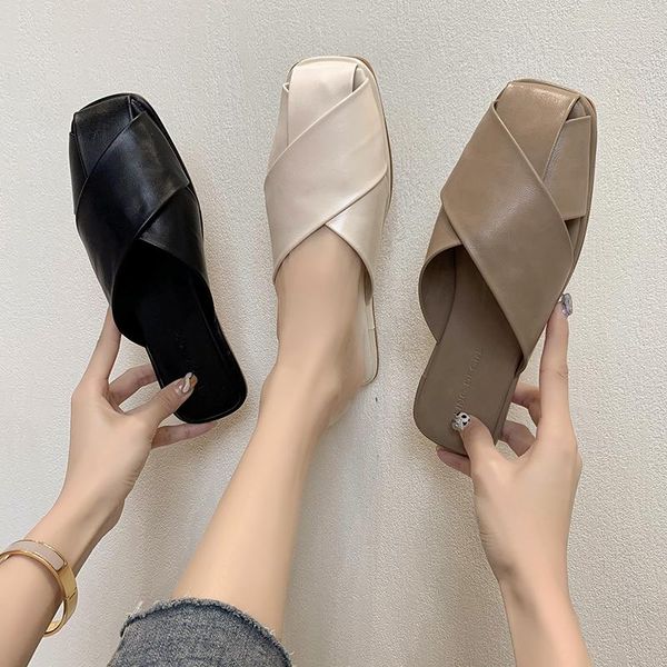 shoes low slippers casual shallow slides cover toe slipers women luxury flat summer 2021 basic rubber pu fashion, Black
shoes low slippers casual shallow slides cover toe slipers women luxury flat summer 2021 basic rubber pu fashion, Black