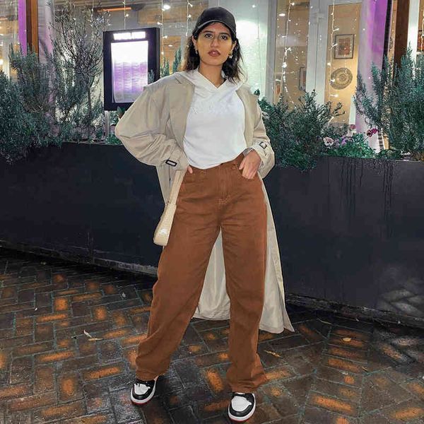 vintage brown y2k jeans for girls female fashion womens classic wide denim pants 2021new high waisted trouser harajuku capris, Blue
vintage brown y2k jeans for girls female fashion womens classic wide denim pants 2021new high waisted trouser harajuku capris, Blue
