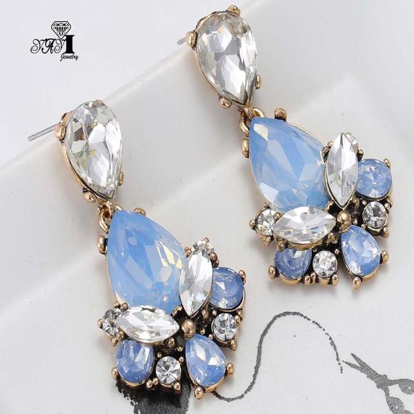 dangle & chandelier yayi jewelry fashion boho white blue opal crystal rhinestone women ancient gold color wear ear band long tassel earrings, Silver
dangle & chandelier yayi jewelry fashion boho white blue opal crystal rhinestone women ancient gold color wear ear band long tassel earrings, Silver