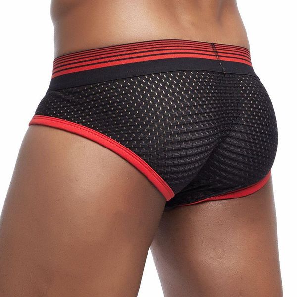 hollow brief men underwear gay boxer briefs mesh cuecas masculina homme man boxershorts calzoncillos hombre slip jockstrap underpants, Black;white
hollow brief men underwear gay boxer briefs mesh cuecas masculina homme man boxershorts calzoncillos hombre slip jockstrap underpants, Black;white