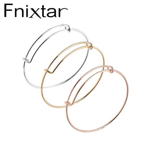 fnixar 1.6mm thickness expandable bangle bracelet diy charm wire adjustable bangle for women gift 60mm 10 piece/lot q0717, Black
fnixar 1.6mm thickness expandable bangle bracelet diy charm wire adjustable bangle for women gift 60mm 10 piece/lot q0717, Black