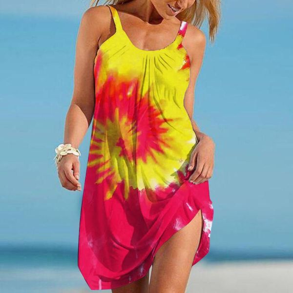 casual dresses tie dye printing loose beach dress spaghetti strap summer short o-neck print holiday sundresses women robe, Black;gray
casual dresses tie dye printing loose beach dress spaghetti strap summer short o-neck print holiday sundresses women robe, Black;gray