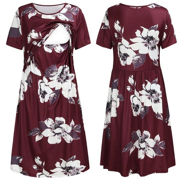 maternity dresses for pregnant women womens floral sundress maternity nursing dresses for breastfeeding casual summer clothes, White
maternity dresses for pregnant women womens floral sundress maternity nursing dresses for breastfeeding casual summer clothes, White