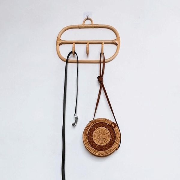 nordic natural rattan wall hooks clothes hanger hanging hat coat organizer rack home kids room decoration hangers & racks
nordic natural rattan wall hooks clothes hanger hanging hat coat organizer rack home kids room decoration hangers & racks