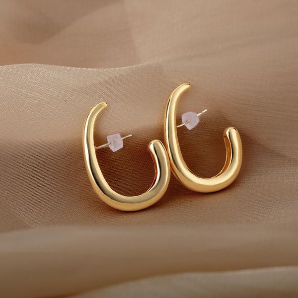 minimalist stainless steel hook earrings for women s925 exaggeration earring pin aesthetic jewelry gothic accessories gifts stud, Golden;silver
minimalist stainless steel hook earrings for women s925 exaggeration earring pin aesthetic jewelry gothic accessories gifts stud, Golden;silver
