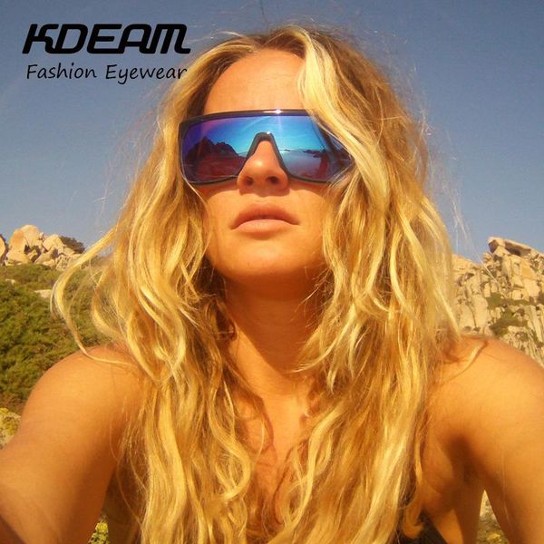 sunglasses kdeam fashion women one piece mirror flat square goggle windproof outdoor sport shades with box, White;black
sunglasses kdeam fashion women one piece mirror flat square goggle windproof outdoor sport shades with box, White;black