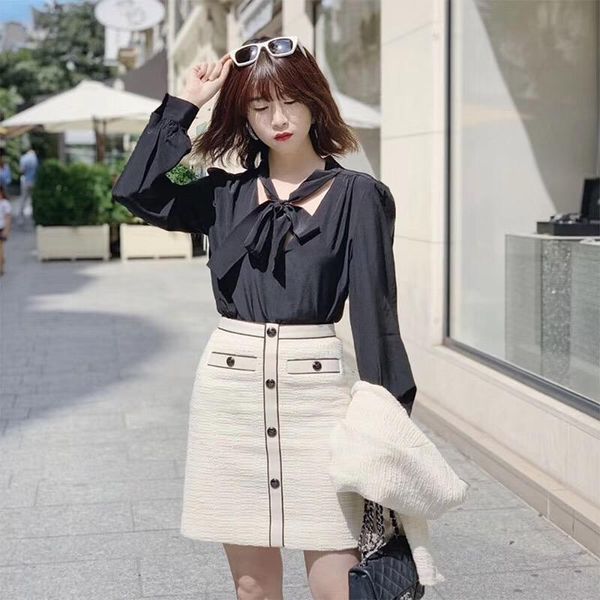 skirts women skirt 2021 autumn /winter simple / versatile button jacket coat a line women's mini sets, Black
skirts women skirt 2021 autumn /winter simple / versatile button jacket coat a line women's mini sets, Black