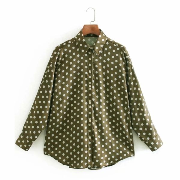 spring women polka dot print loose blouse female long sleeve shirt casual lady blusas s8367 210430, White
spring women polka dot print loose blouse female long sleeve shirt casual lady blusas s8367 210430, White