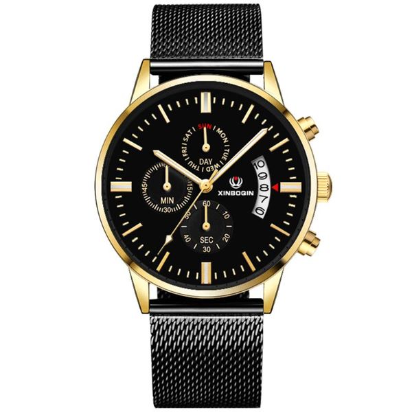 wristwatches stainless steel mens watches quartz movement waterproof 5atm fashion sports small three stitches multifunction clock 3109g, Slivery;brown
wristwatches stainless steel mens watches quartz movement waterproof 5atm fashion sports small three stitches multifunction clock 3109g, Slivery;brown