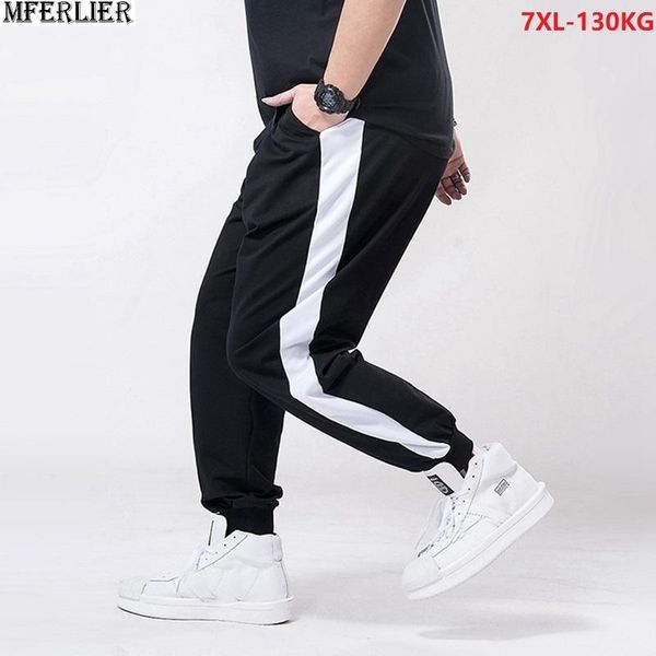 men's pants autumn men casual sweatpants sports simple plus size 6xl 7xl high waist loose cotton elasticity stretch 130kg, Black
men's pants autumn men casual sweatpants sports simple plus size 6xl 7xl high waist loose cotton elasticity stretch 130kg, Black