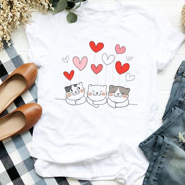 cartoon cat lovely fashion womens t shirts short sleeve style 90s trend tee female shirt clothes graphic, White
cartoon cat lovely fashion womens t shirts short sleeve style 90s trend tee female shirt clothes graphic, White