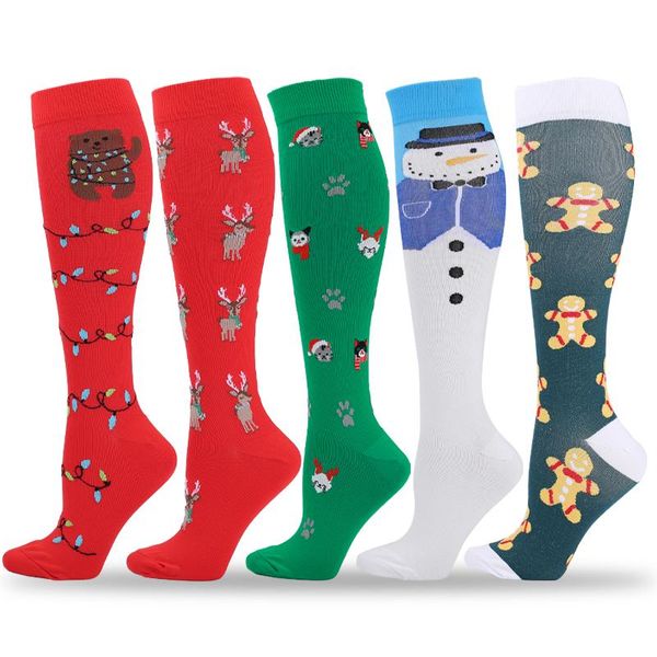 cycling woman socks christmas pressure stockings men and women long tube casual autumn winter sports, Black
cycling woman socks christmas pressure stockings men and women long tube casual autumn winter sports, Black