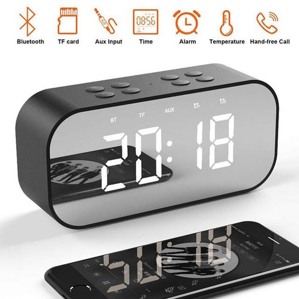 other clocks & accessories led mirror clock kids alarm night desk digital with wireless bluetooth speaker support aux tf usb music player
other clocks & accessories led mirror clock kids alarm night desk digital with wireless bluetooth speaker support aux tf usb music player