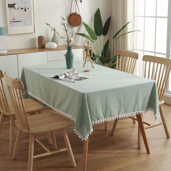 table cloth pure colour fluff ball christmas tablecloth cover simple wash cotton dinner tv cabinet
table cloth pure colour fluff ball christmas tablecloth cover simple wash cotton dinner tv cabinet