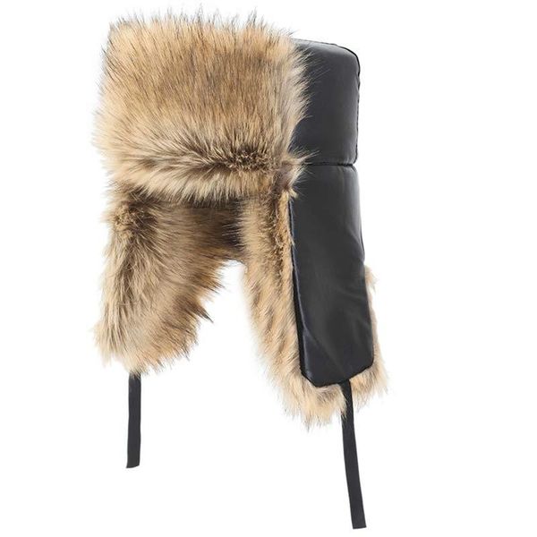 berets warm ushanka russian hat mens winter faux fur with ear flats windproof thermal cold weather skiing hunting black brown 58cm, Blue;gray
berets warm ushanka russian hat mens winter faux fur with ear flats windproof thermal cold weather skiing hunting black brown 58cm, Blue;gray