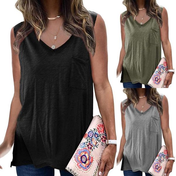 tanks & camis women's casual fashion v-neck solid-color button loose and versatile tank 2021 chaleco de mujer, White
tanks & camis women's casual fashion v-neck solid-color button loose and versatile tank 2021 chaleco de mujer, White