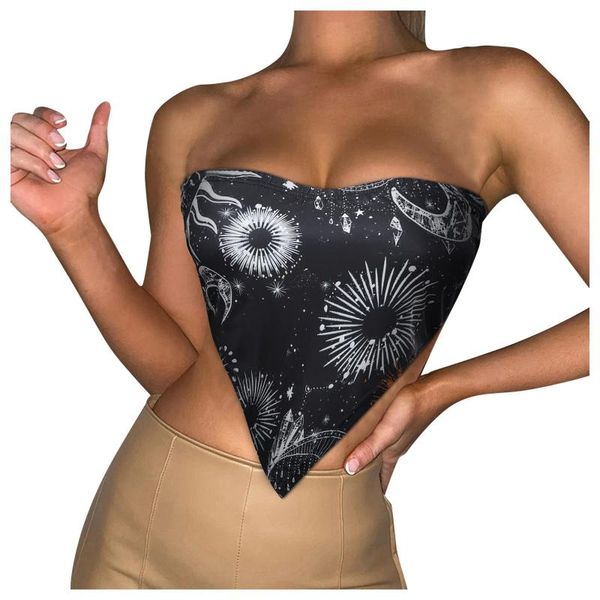sun moon print vest fashion comfort women's tank sleeveless crop loose casual tube blouse abbigliamento donna tanks & camis, White
sun moon print vest fashion comfort women's tank sleeveless crop loose casual tube blouse abbigliamento donna tanks & camis, White