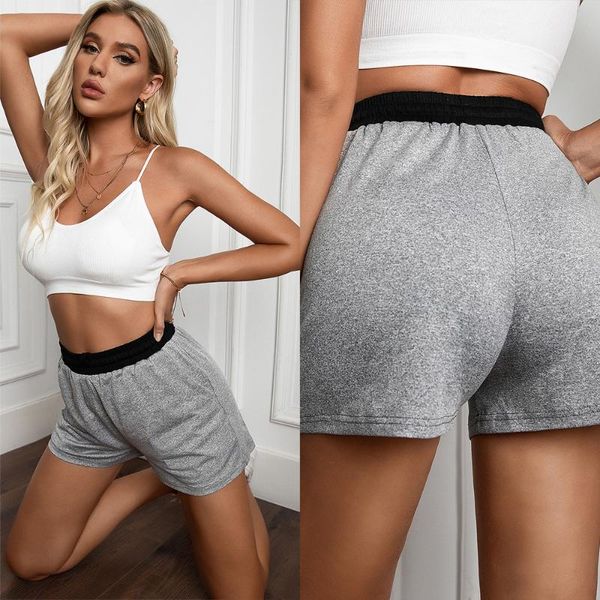 women's shorts clothing summerelastic waist fitness home leisure women grey, White;black
women's shorts clothing summerelastic waist fitness home leisure women grey, White;black