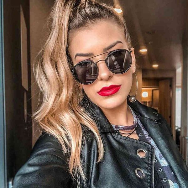 sunglasses vintage round women sunglasses brand black luxury brand metal men fashion clear shades classic female glassesa517, White;black
sunglasses vintage round women sunglasses brand black luxury brand metal men fashion clear shades classic female glassesa517, White;black