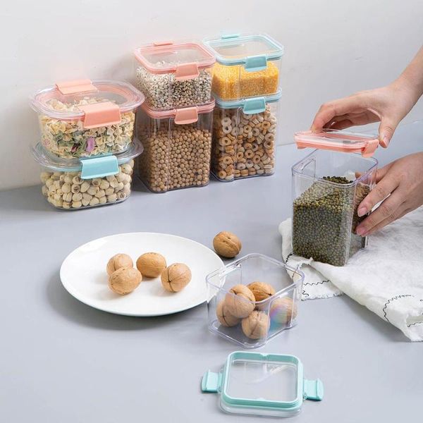 storage bottles & jars 4 styles kitchen stackable sealed can transparent plastic food box household grade grains tanks
storage bottles & jars 4 styles kitchen stackable sealed can transparent plastic food box household grade grains tanks