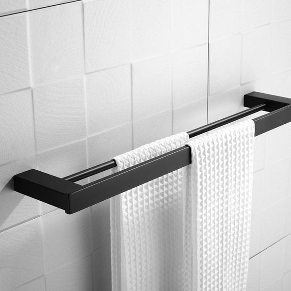 towel racks rack hanger wall mounted holder bathroom stainless steel bar rail matte black
towel racks rack hanger wall mounted holder bathroom stainless steel bar rail matte black