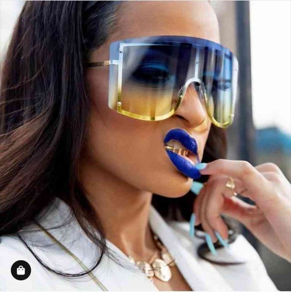 rimless oversized sunglasses women brand designer one piece lens fashion sun glasses gradient large eyewear shades unique, White;black
rimless oversized sunglasses women brand designer one piece lens fashion sun glasses gradient large eyewear shades unique, White;black