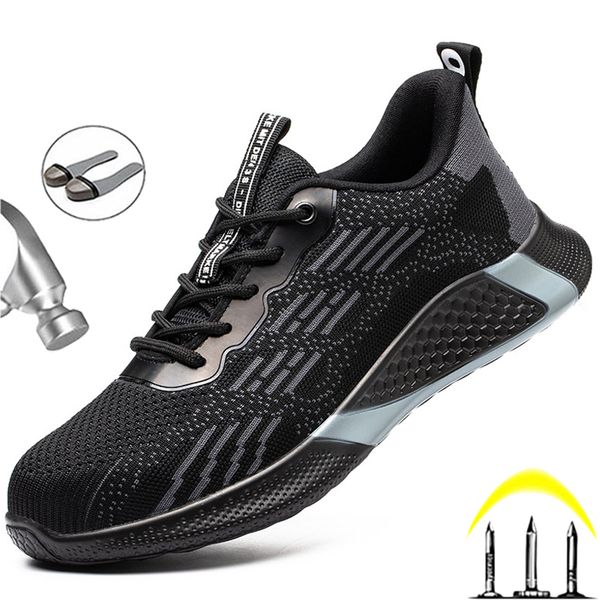 men safety shoes anti-puncture work sneakers men boots indestructible work shoes anti-smash steel toe shoes security footwear
men safety shoes anti-puncture work sneakers men boots indestructible work shoes anti-smash steel toe shoes security footwear