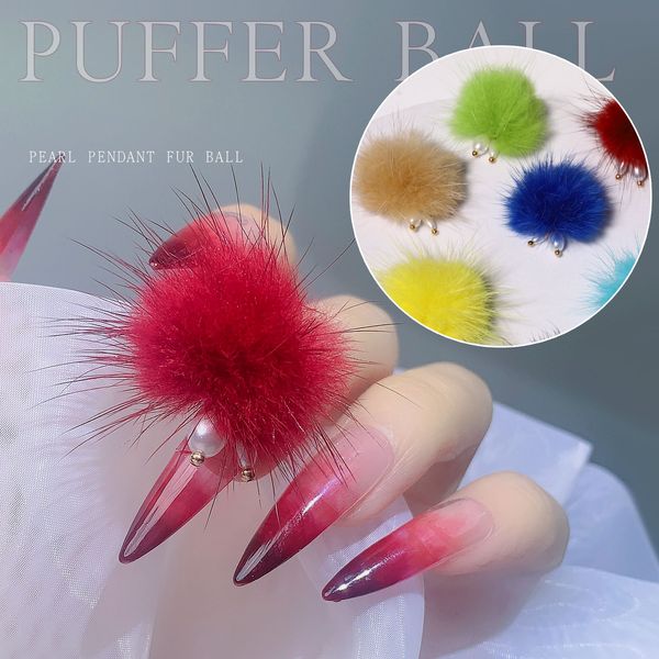 pearl pendant fur ball nails accessories for art decoration fashion removable nail stickers for manicure, Silver;gold
pearl pendant fur ball nails accessories for art decoration fashion removable nail stickers for manicure, Silver;gold