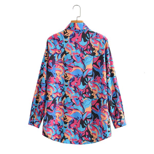 t shirt fashion lapel long sleeves loose women vintage tie dye t-shirt casual graffiti printing chic female, White
t shirt fashion lapel long sleeves loose women vintage tie dye t-shirt casual graffiti printing chic female, White