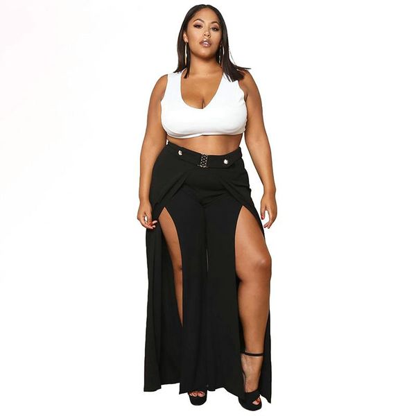 women's pants & capris gxds 2021 european and american plus size spring summer casual knitted loose wide-leg xl-4xl, Black;white
women's pants & capris gxds 2021 european and american plus size spring summer casual knitted loose wide-leg xl-4xl, Black;white